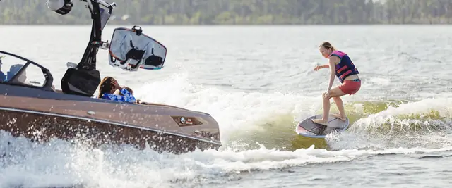 2027 Moomba Tykon on the water, manufacturer model image