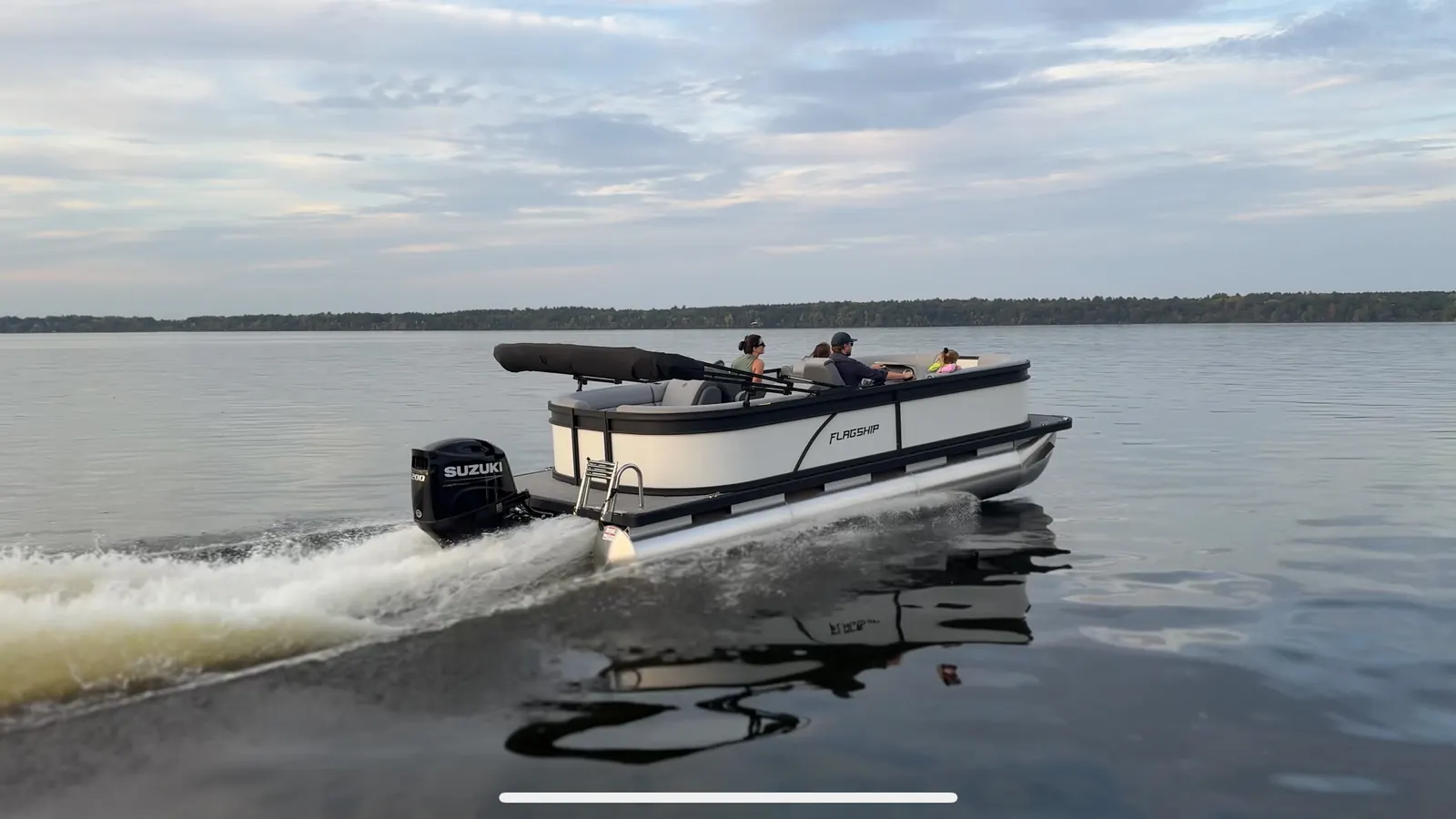 Flagship Endurance series on the water, manufacturer series image, floorplan not identified