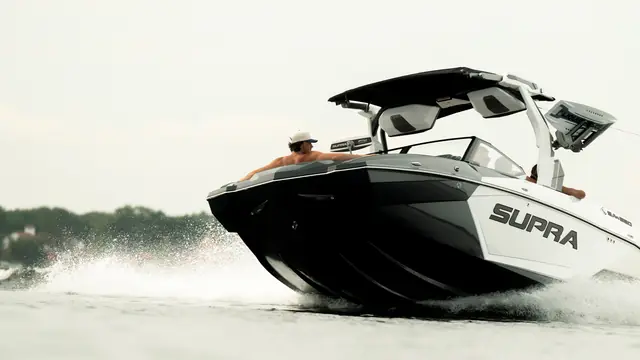 2027 Supra SA on the water, manufacturer model image