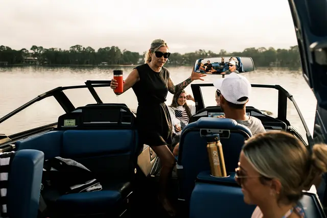 2027 Supra SE on the water, manufacturer model image