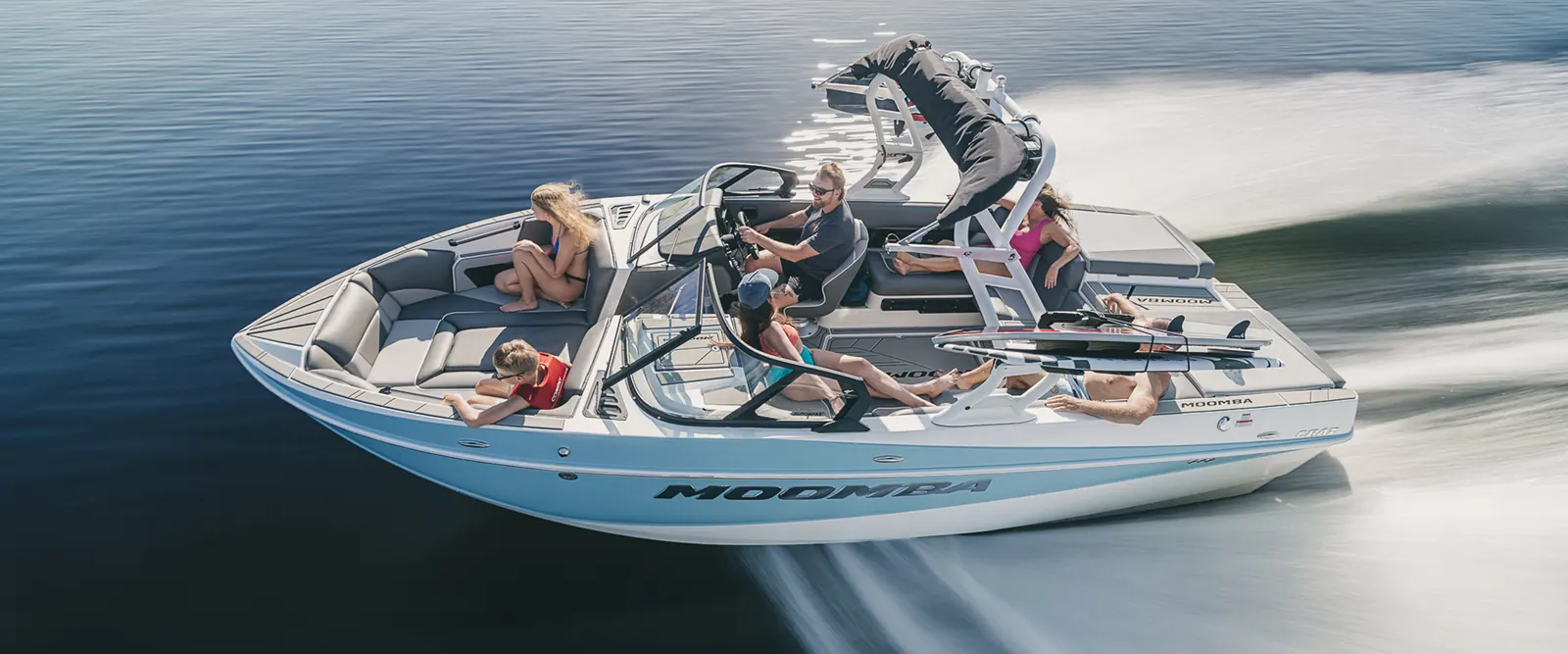2027 Moomba Craz on the water, manufacturer model image