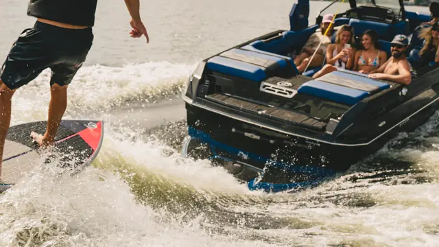 2027 Supra SE on the water, manufacturer model image